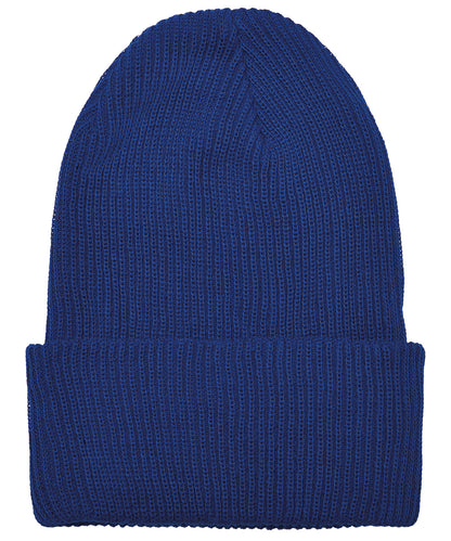 Flexfit / Yupoong Recycled yarn ribbed knit beanie (1504RY) Royal Blue