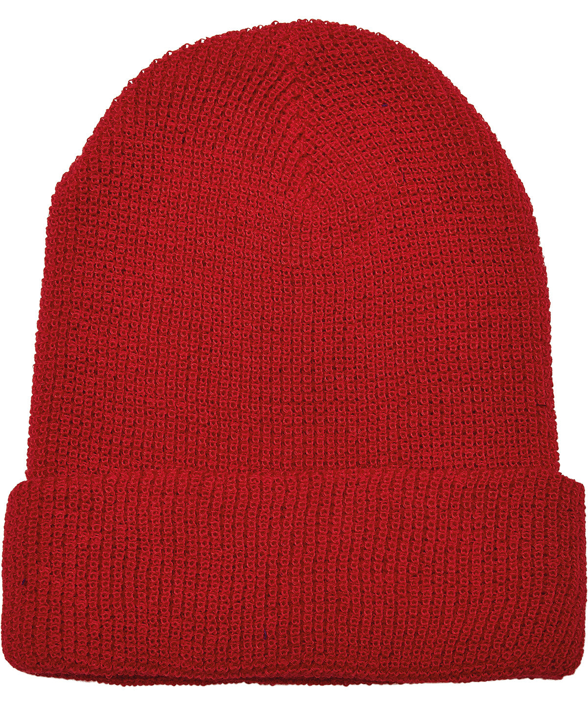 Flexfit / Yupoong Recycled yarn waffle knit beanie (1505RY) Red