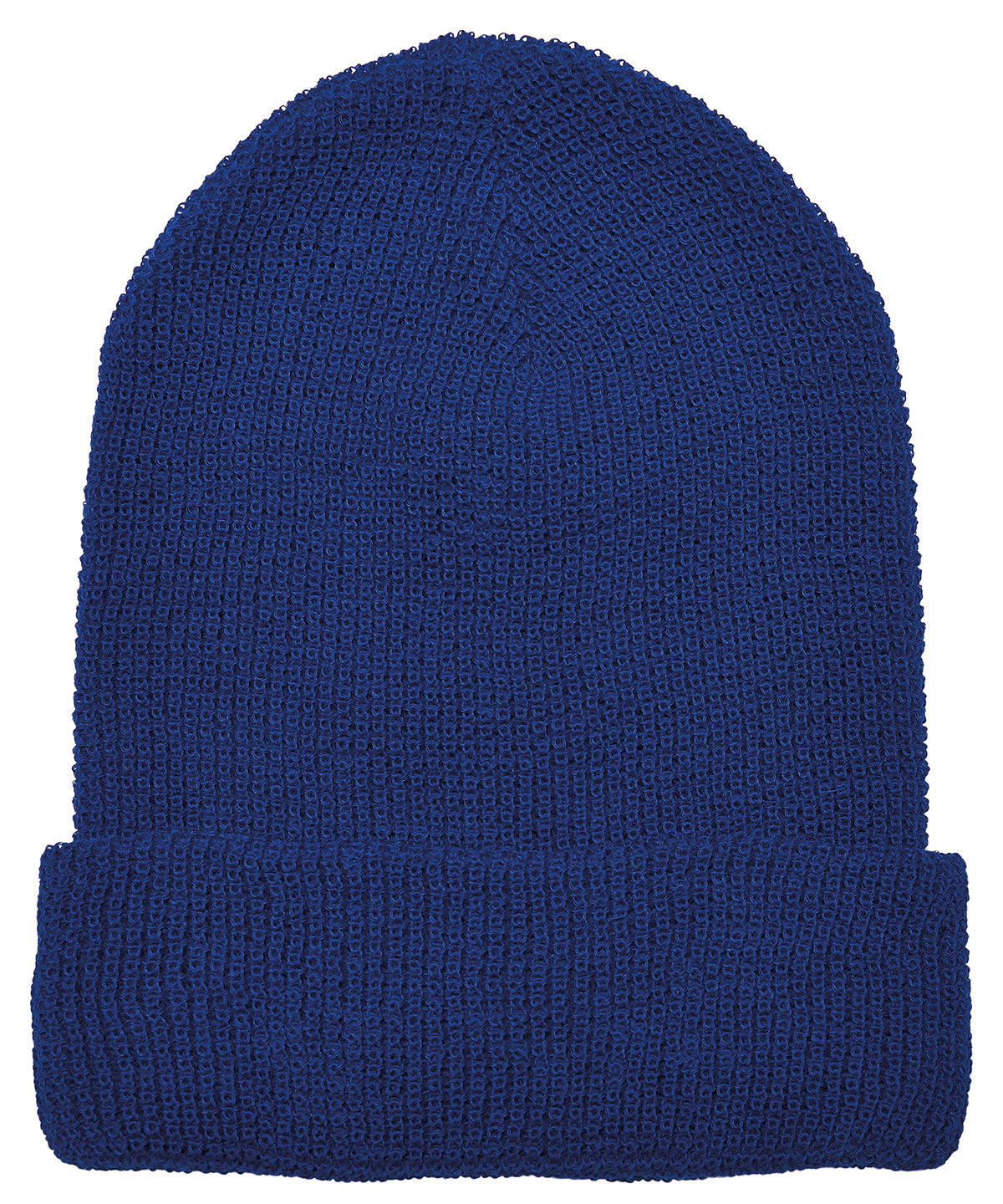 Flexfit / Yupoong Recycled yarn waffle knit beanie (1505RY) Royal Blue
