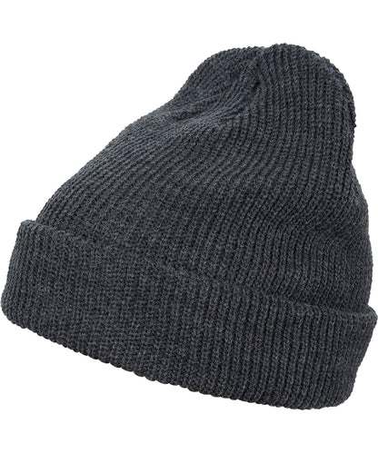 Flexfit / Yupoong Long knit beanie (1545K) Dark Grey