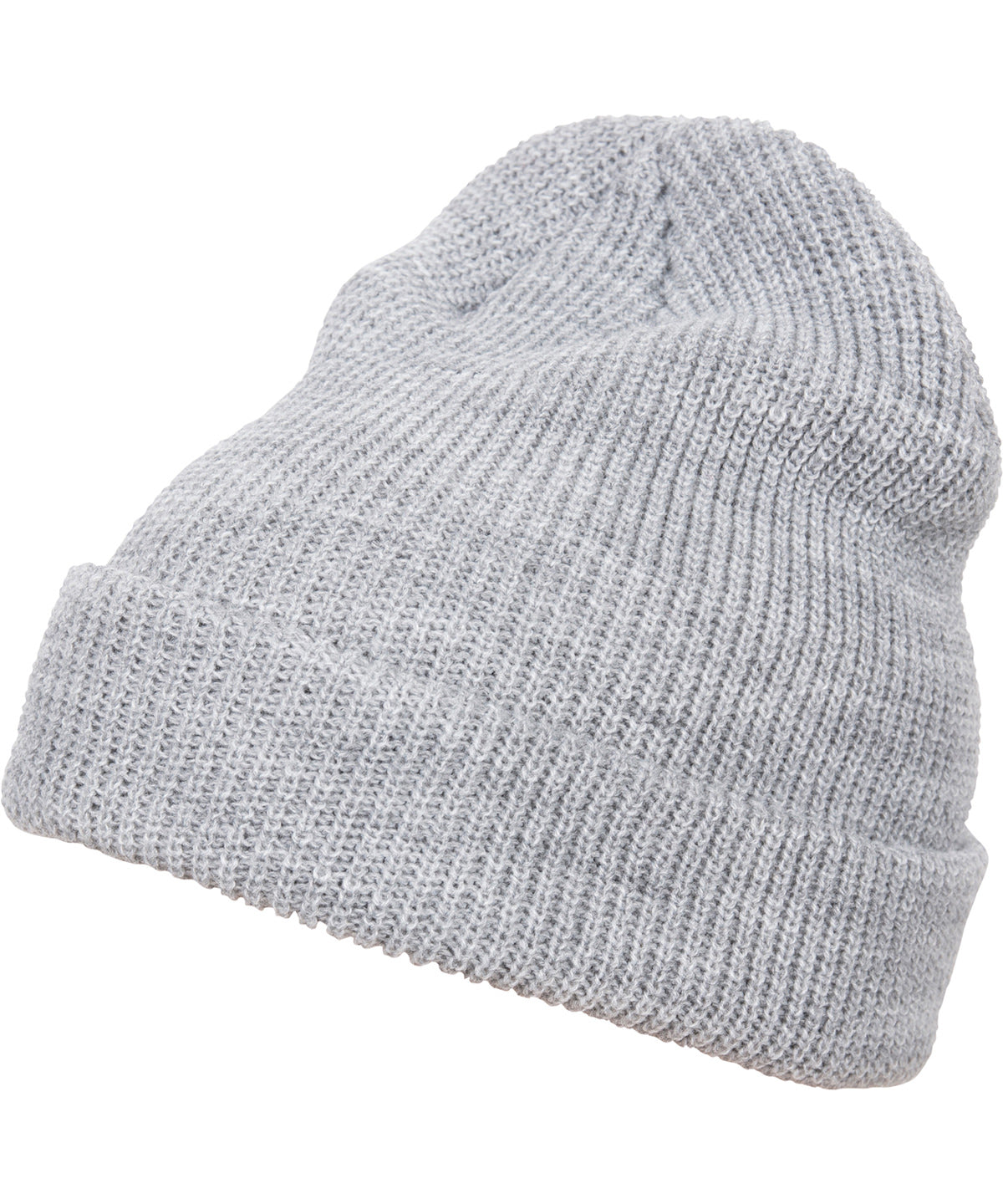 Flexfit / Yupoong Long knit beanie (1545K) Heather Grey