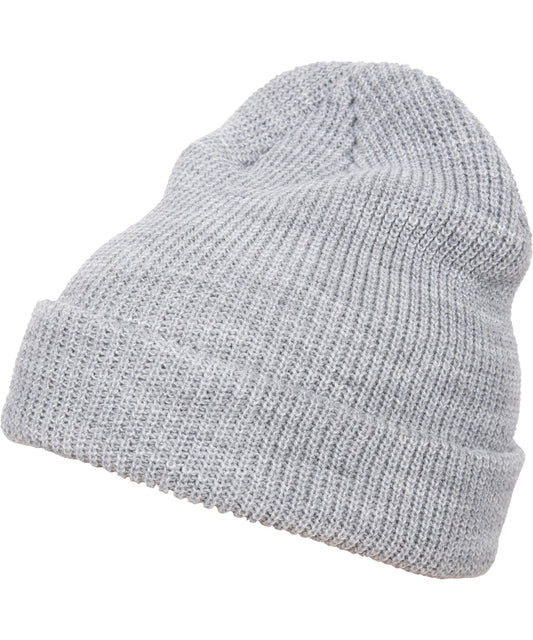 Flexfit / Yupoong Long knit beanie (1545K) Heather Grey