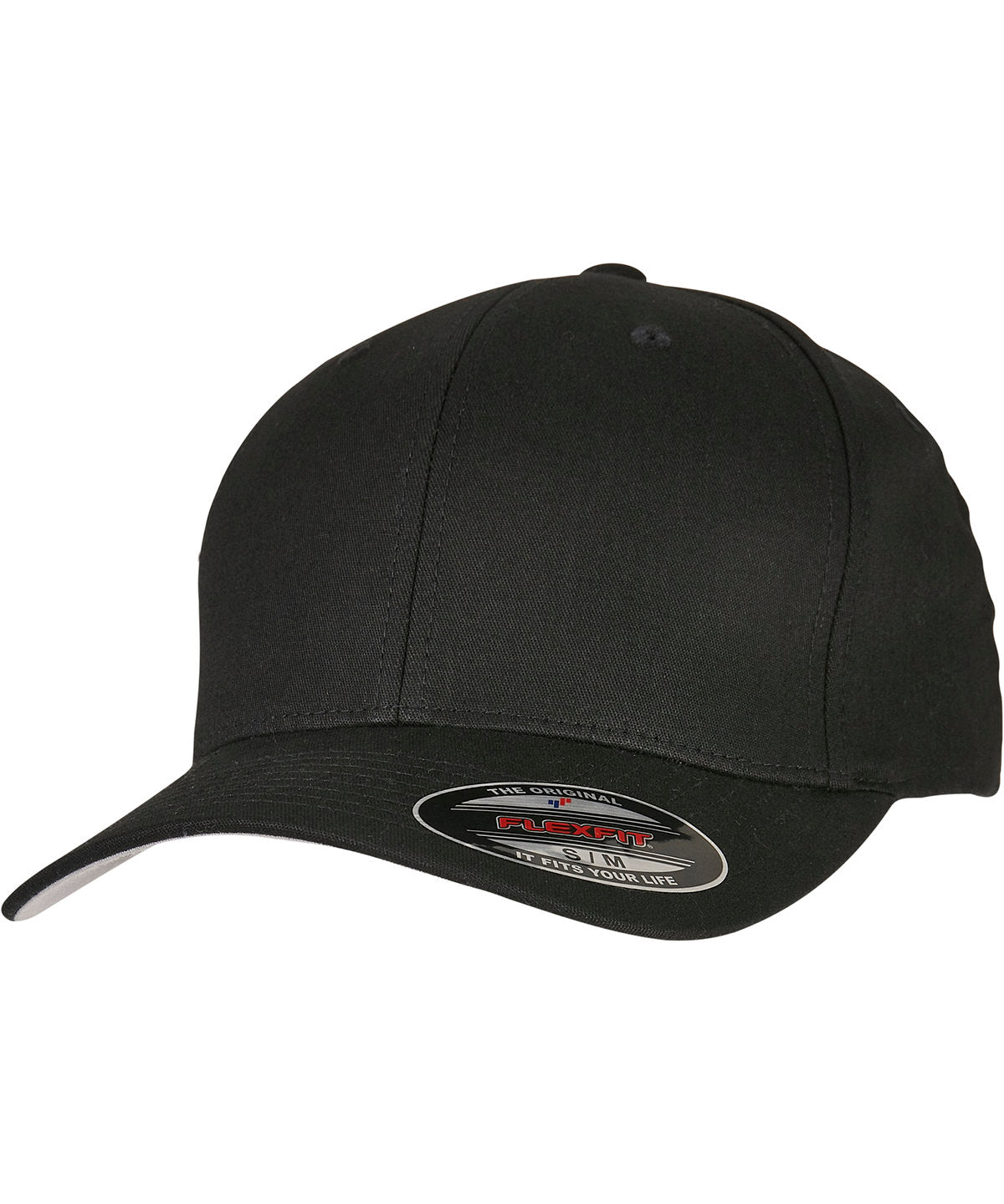 Flexfit / Yupoong V-Flexfit® cotton twill cap (5001) Black