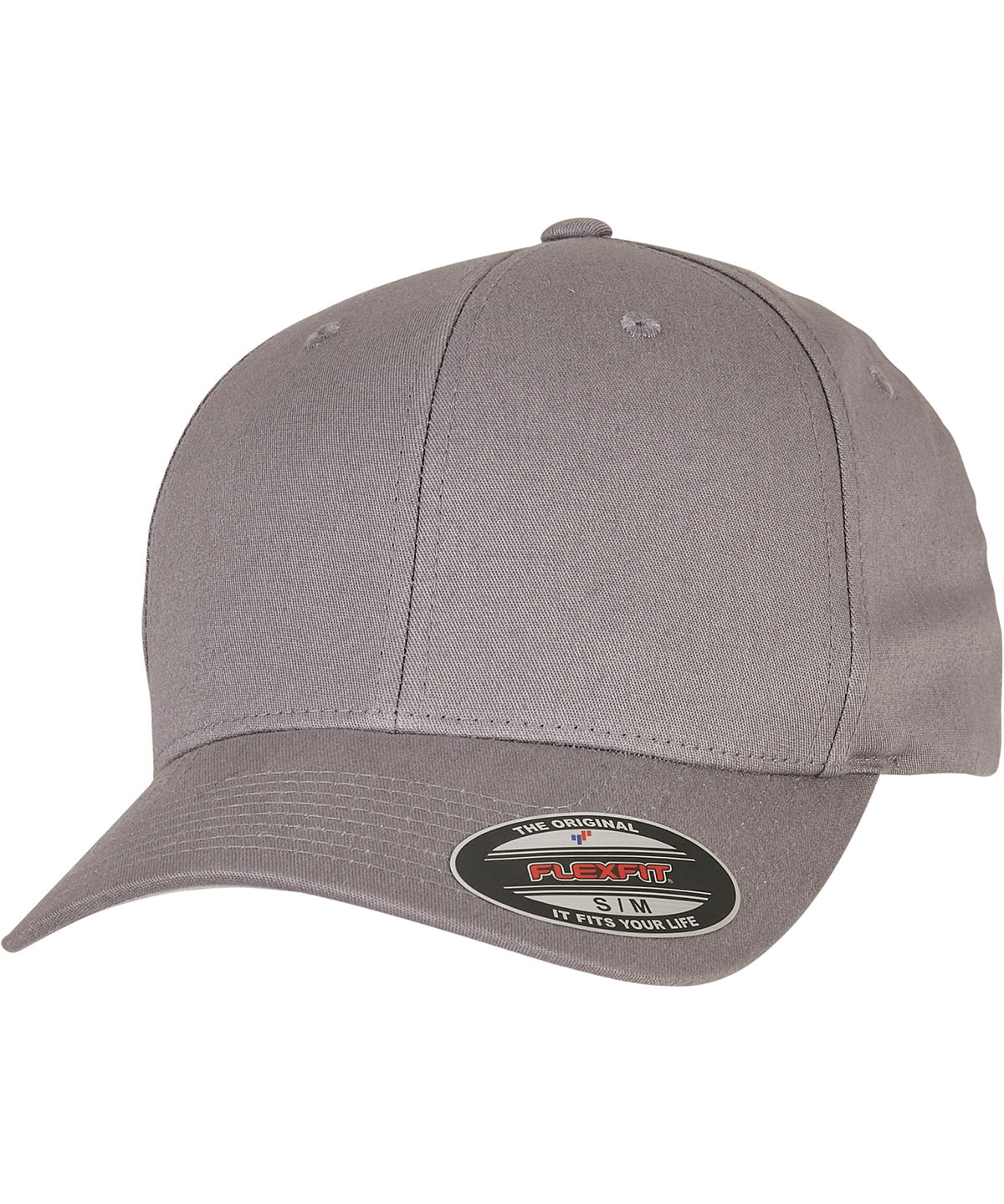 Flexfit / Yupoong V-Flexfit® cotton twill cap (5001) Grey