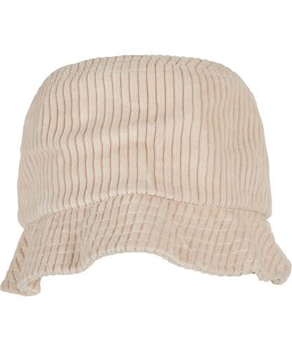 Flexfit / Yupoong Big corduroy bucket hat (5003BC) Black