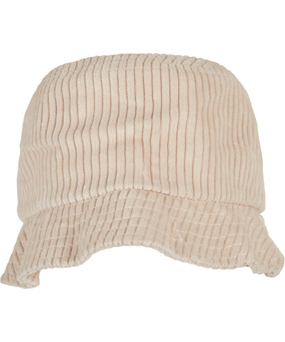Flexfit / Yupoong Big corduroy bucket hat (5003BC) Off White