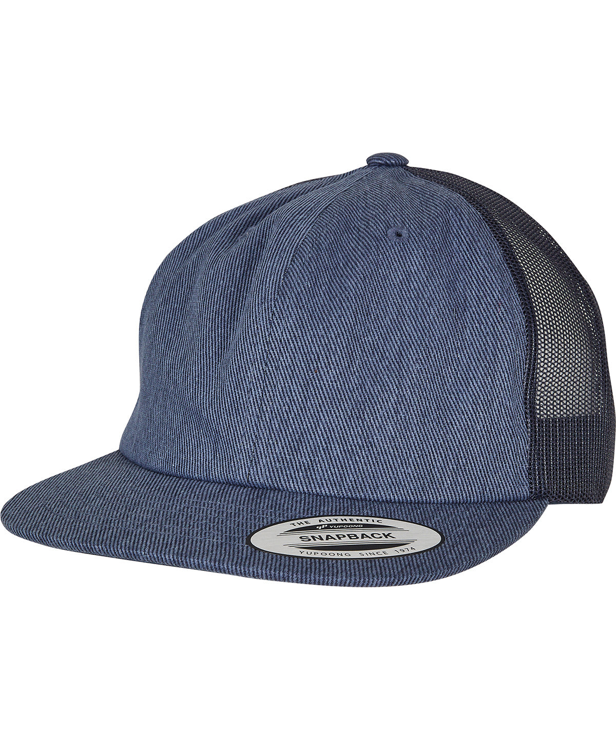 Flexfit / Yupoong Denim trucker (6006DT) Blue Raw