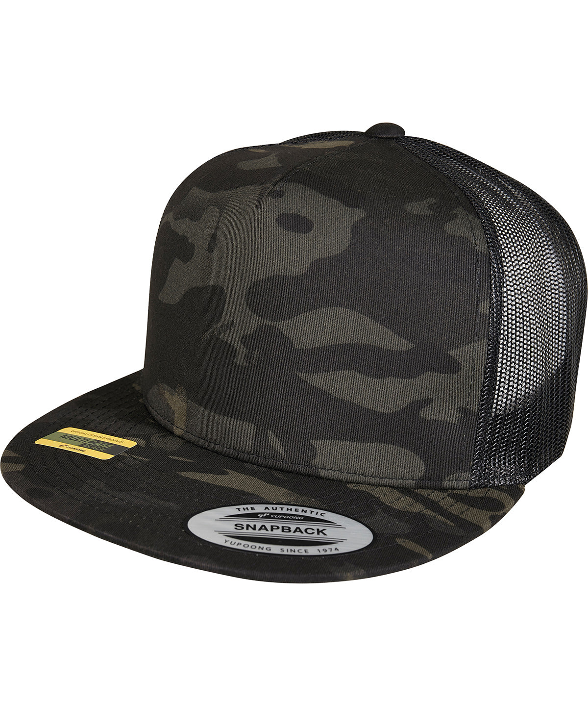 Flexfit / Yupoong Multicam® trucker cap (6006MC) Black