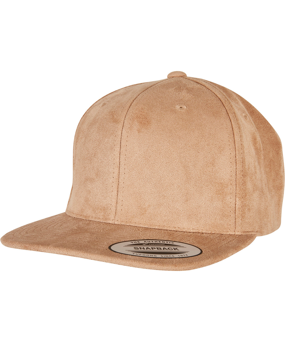 Flexfit / Yupoong Imitation suede leather snapback (6089SU) Khaki