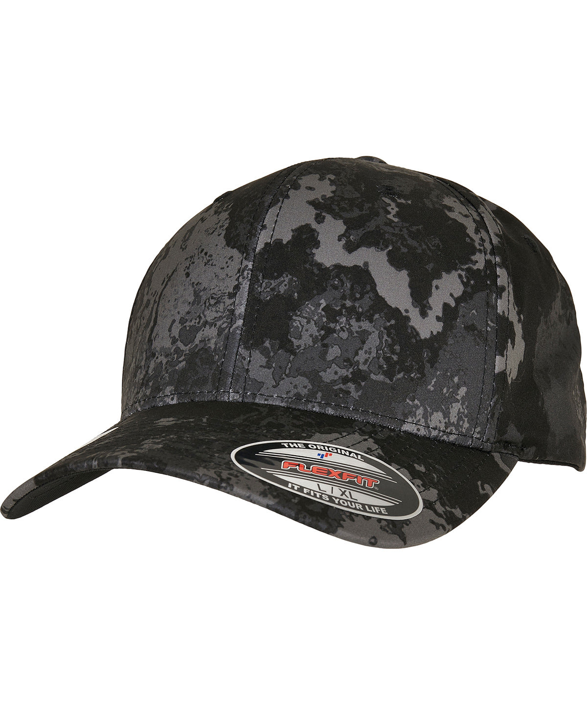 Flexfit / Yupoong Flexfit Veil Camo™ cap (6277VC) Poseidon Black