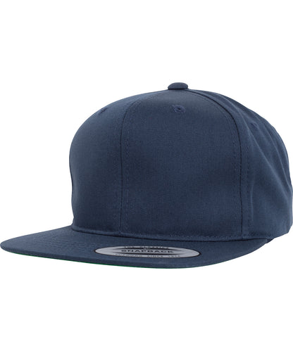 Flexfit / Yupoong Pro-style twill snapback youth cap (6308) Navy