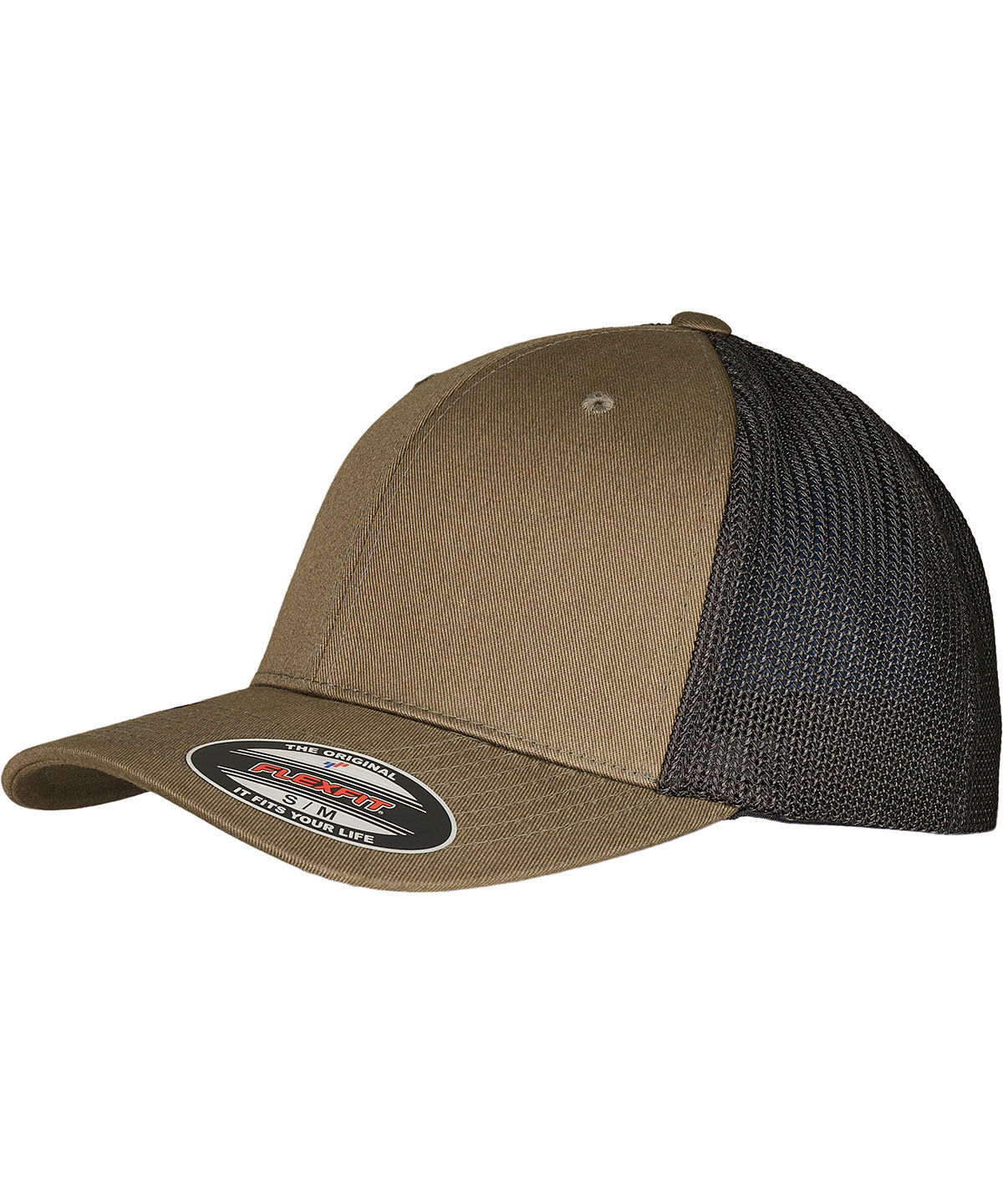 Flexfit / Yupoong Flexfit trucker recycled mesh (6511RM) Olive/Black