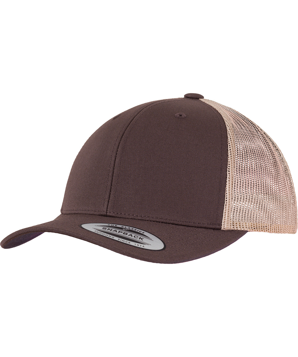 Flexfit / Yupoong Retro trucker 2-tone (6606T) Brown/Khaki