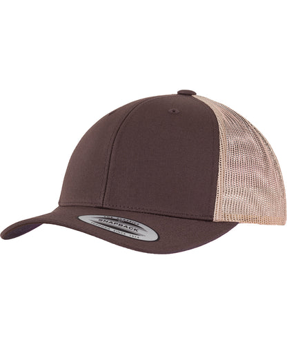 Flexfit / Yupoong Retro trucker 2-tone (6606T) Brown/Khaki