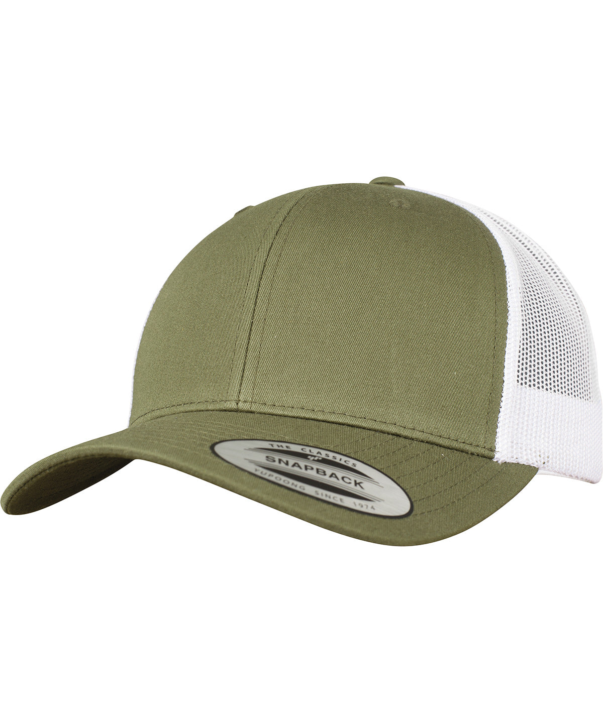 Flexfit / Yupoong Retro trucker 2-tone (6606T) Buck/White
