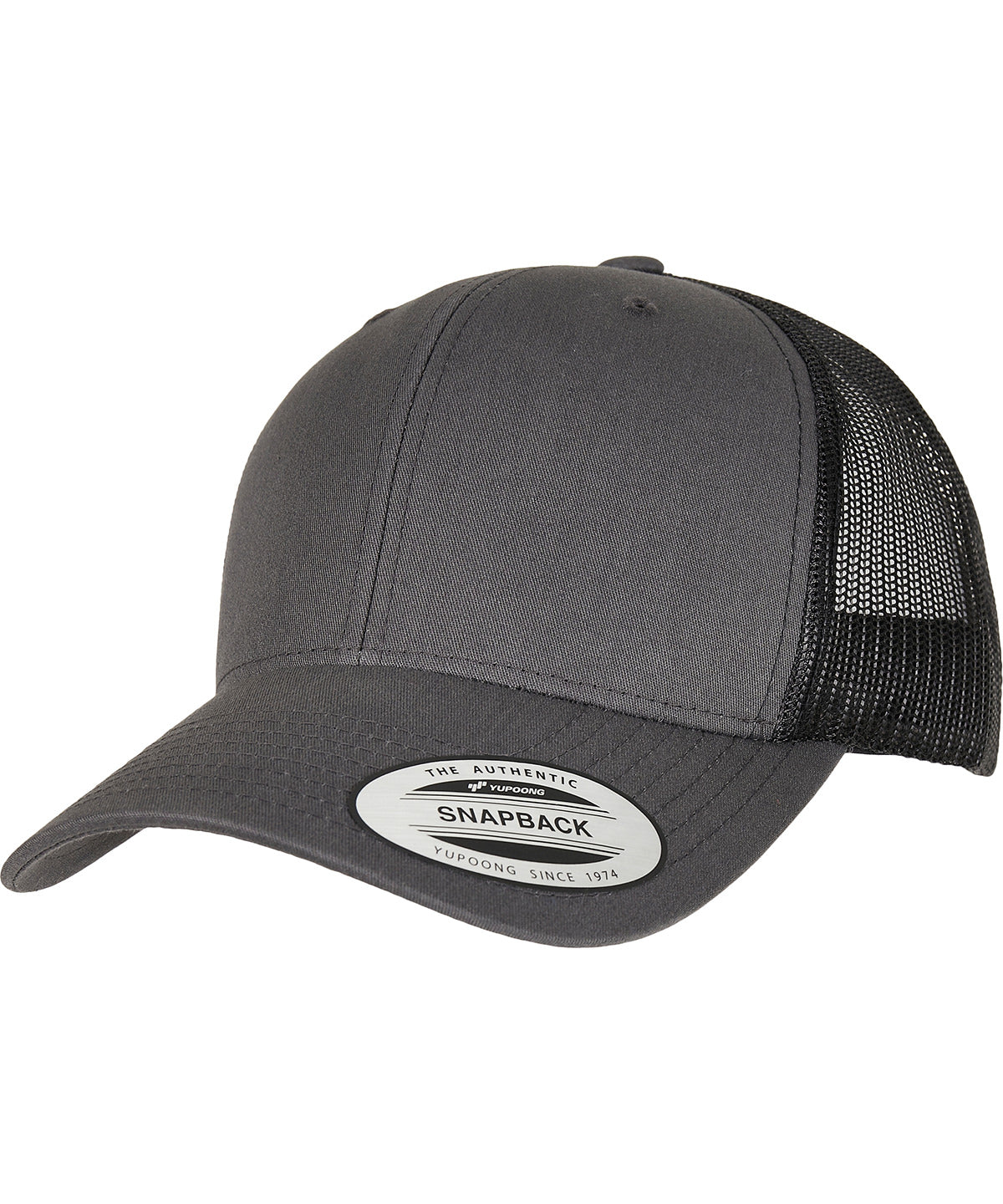 Flexfit / Yupoong Retro trucker 2-tone (6606T) Charcoal/Black