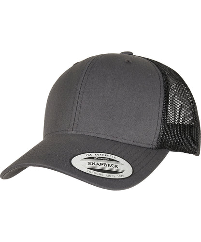Flexfit / Yupoong Retro trucker 2-tone (6606T) Charcoal/Black