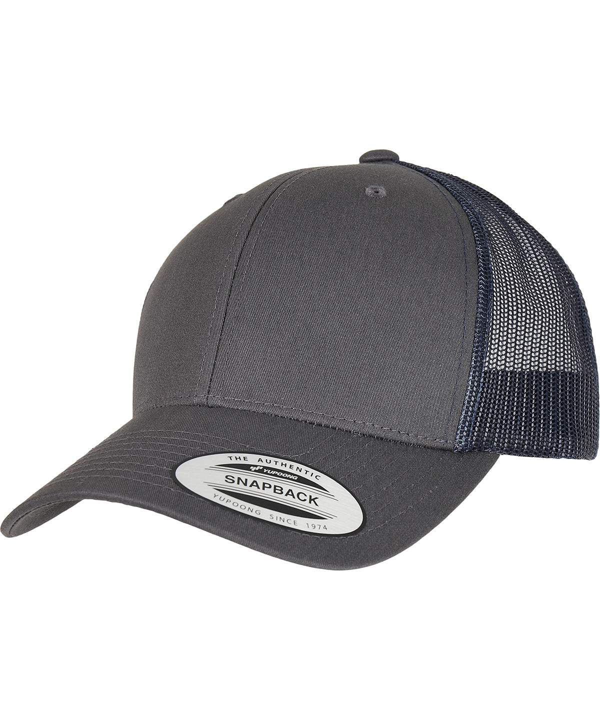 Flexfit / Yupoong Retro trucker 2-tone (6606T) Charcoal/Navy