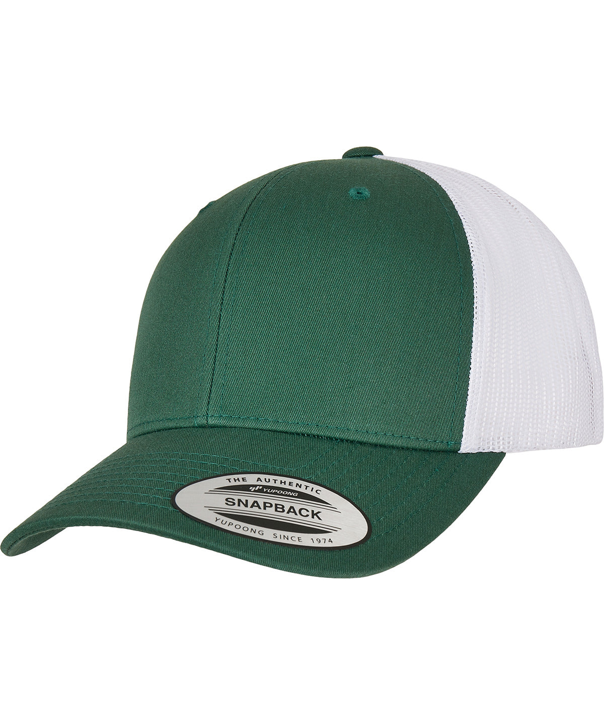Flexfit / Yupoong Retro trucker 2-tone (6606T) Evergreen/White