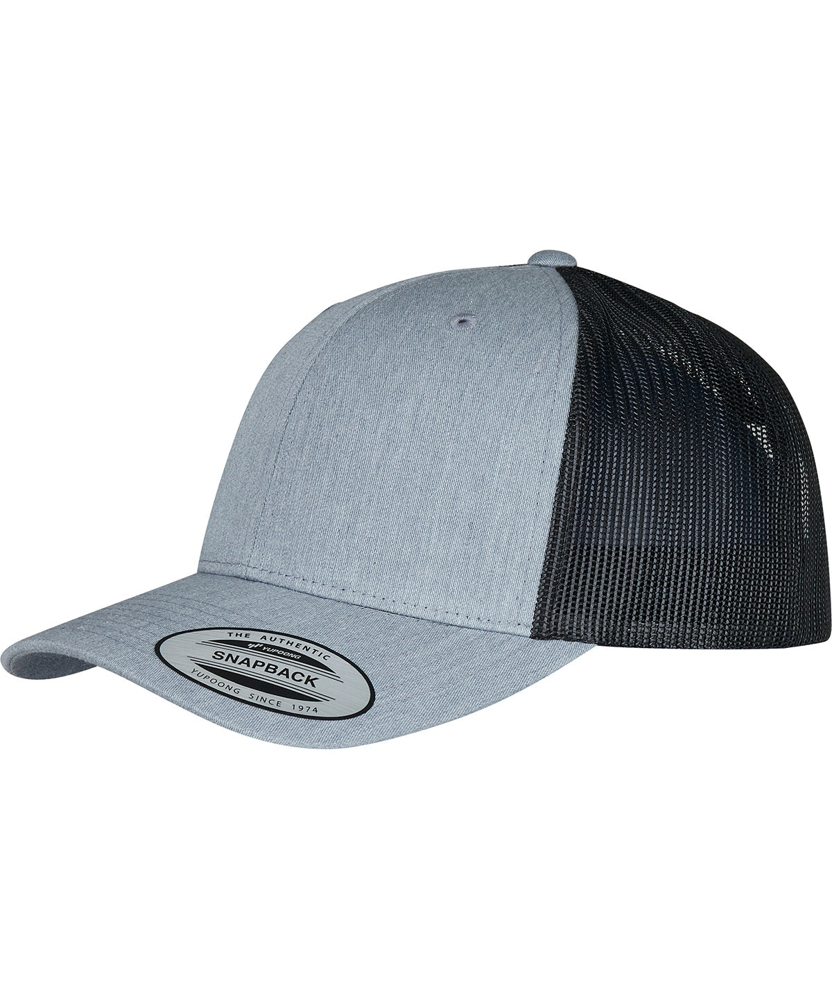 Flexfit / Yupoong Retro trucker 2-tone (6606T) Heather/Black
