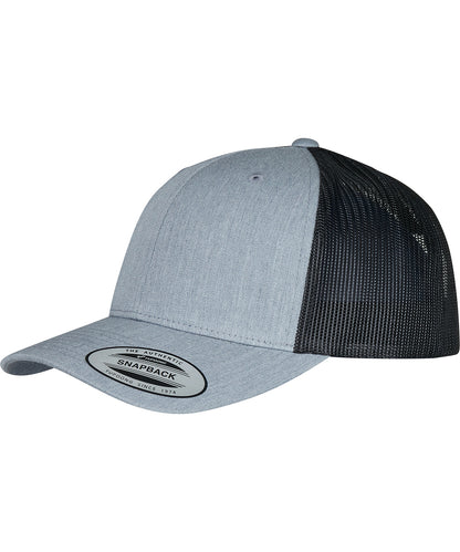 Flexfit / Yupoong Retro trucker 2-tone (6606T) Heather/Black