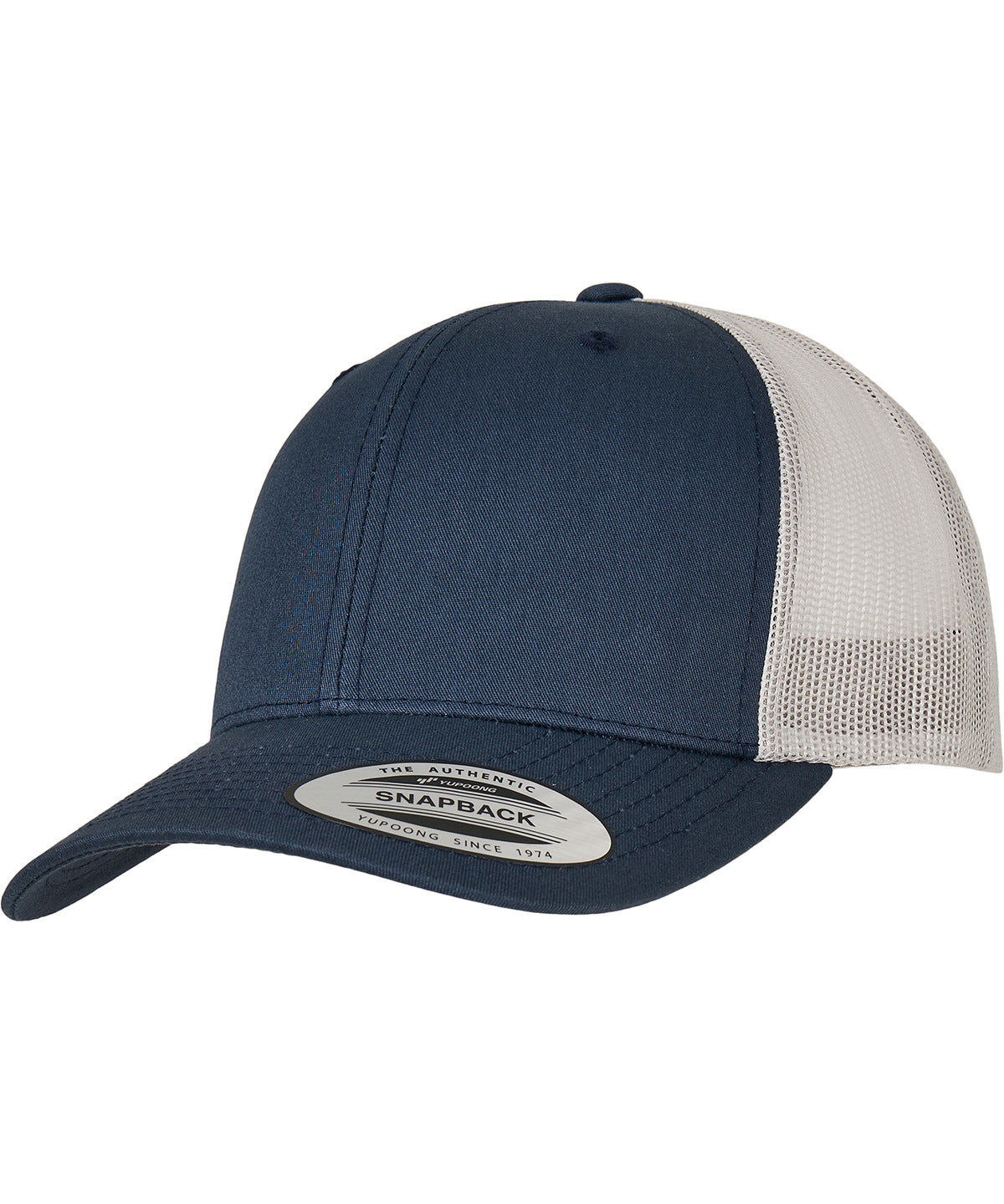 Flexfit / Yupoong Retro trucker 2-tone (6606T) Navy/Silver
