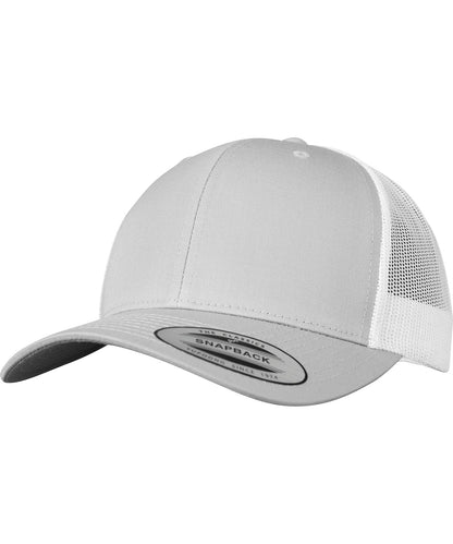 Flexfit / Yupoong Retro trucker 2-tone (6606T) Silver/White