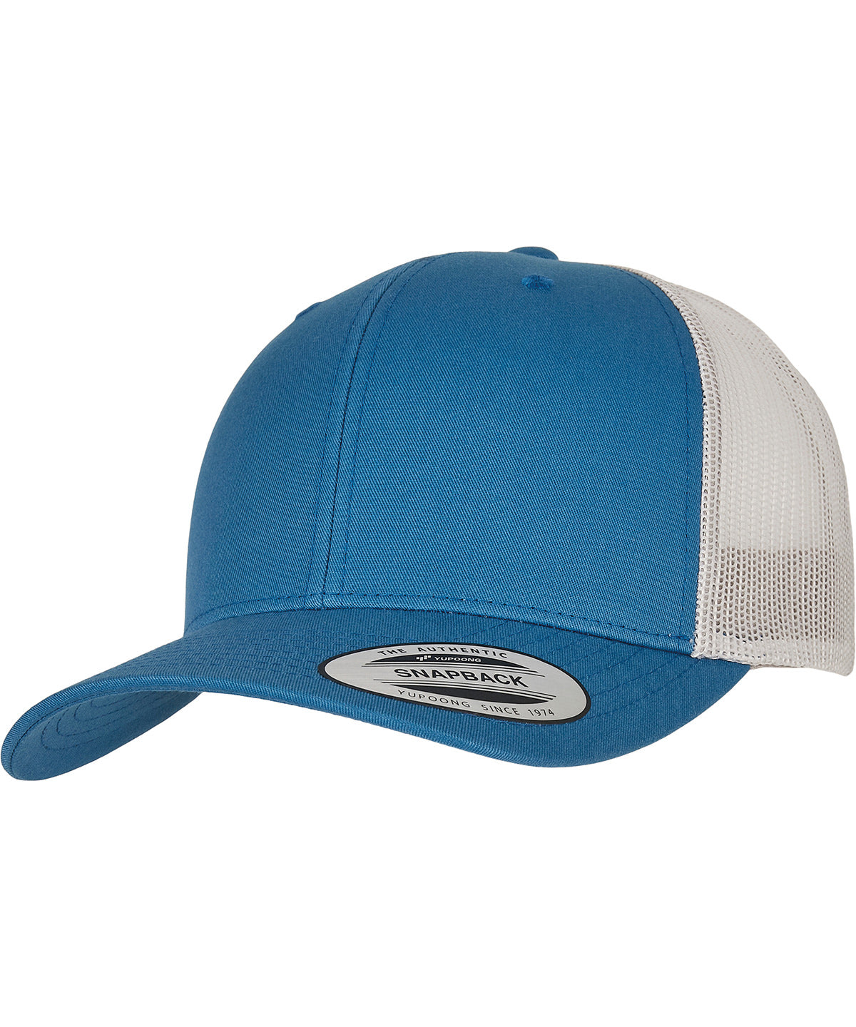 Flexfit / Yupoong Retro trucker 2-tone (6606T) Steel Blue/Silver