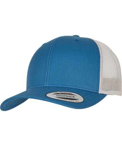 Flexfit / Yupoong Retro trucker 2-tone (6606T) Steel Blue/Silver