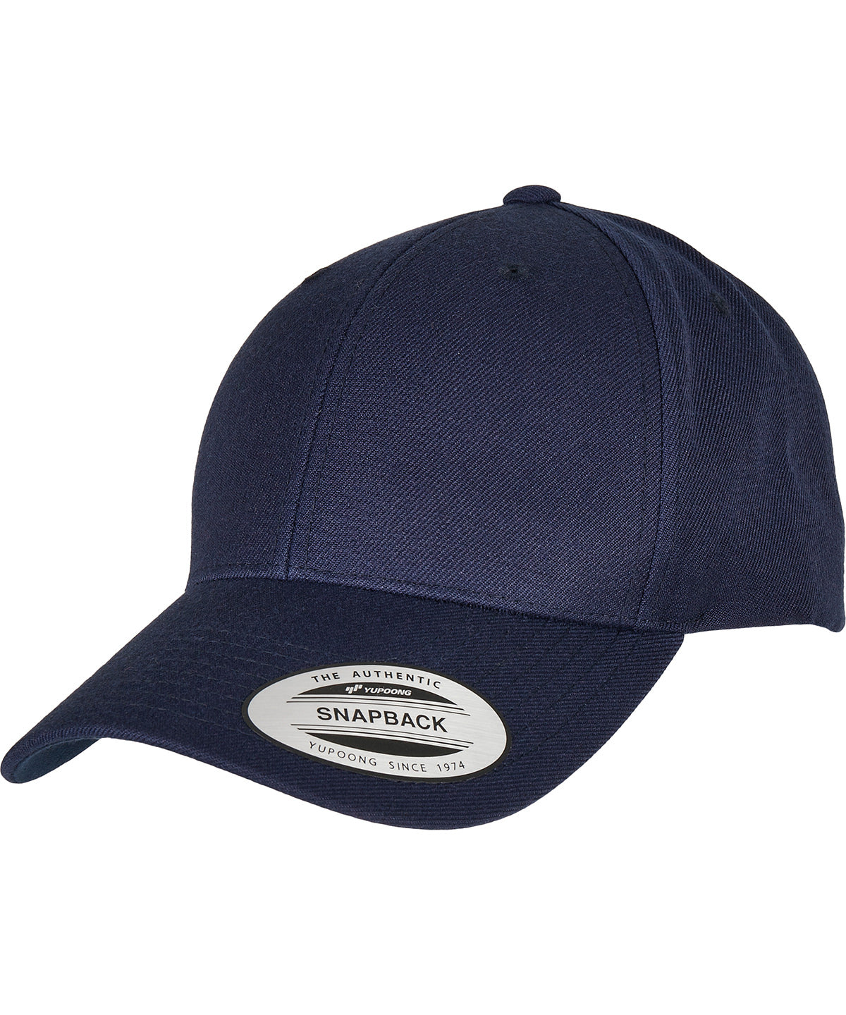 Flexfit / Yupoong Premium curved visor snapback cap (6789M) Navy