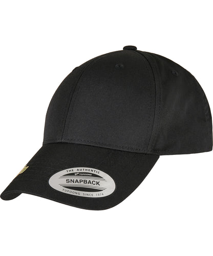 Flexfit / Yupoong Recycled poly twill snapback (7706RS) Black