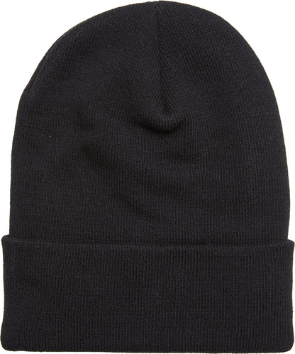 Flexfit / Yupoong Heavyweight organic long beanie Black