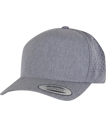 Flexfit / Yupoong YP Classics® 5-panel snapback (5389AP) Heather Grey