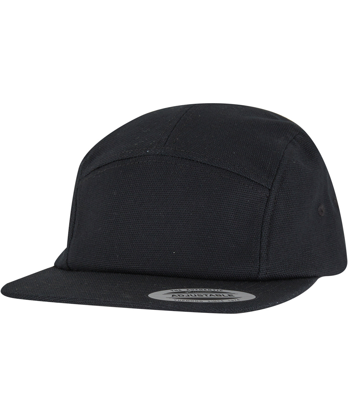 Flexfit / Yupoong Jockey canvas cap (9297) Black