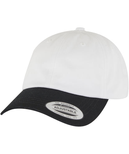 Flexfit / Yupoong Low-profile cotton twill two-toned (6245CMT) White/Black