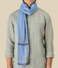 Blue Double Stripes